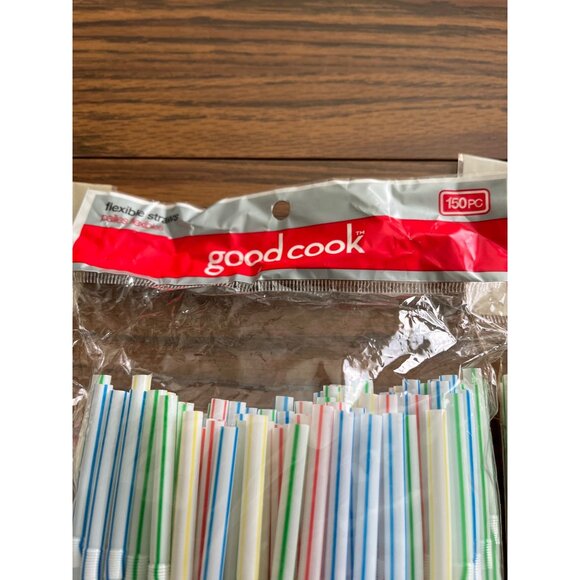 Everyday Living and Goodcook plastic straws NWT - Picture 3 of 4